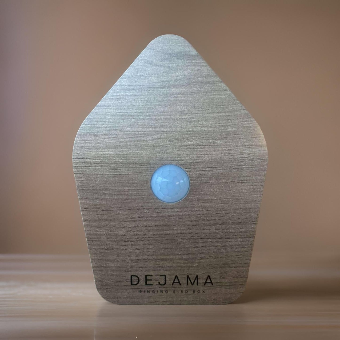 Dejama Singing Bird Box Mini Zwitscher for Bathrooms and Interiors Modern Nature Sound Box - Motion Sensor with Sound