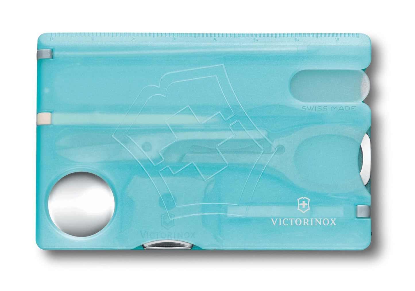 Victorinox VIC-0.7240.T21B1 SwissCard NailCare Aqua 81mm