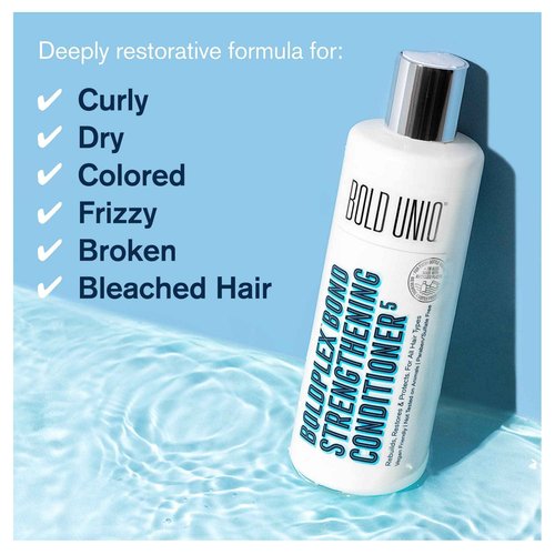 BoldPlex Complete Collection for Dry, Damaged Hair - Bond Restore Treatment, Shampoo & Conditioner, Hair Serum, and Oil - Repair, Condition, Hydrate, Protect
