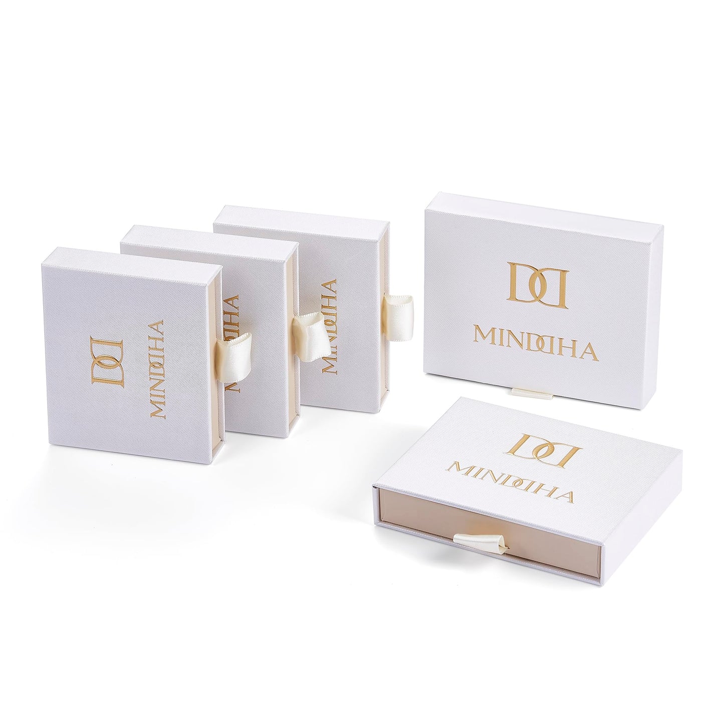 MINDDHA Tennis Bracelets| 2.5mm Cubic Zirconia Tennis Bracelets for Women | Gold Color |Mix-cut Round Square Shape| Size 7.5 Inch