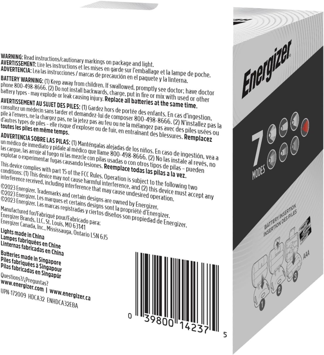 Energizer LED Headlamp PRO (2-Pack), IPX4 Water Resistant Headlamps, High-Performance Head Light for Outdoors, Camping, Running, Storm, Survival LED Light for Emergencies (Batteries Included)
