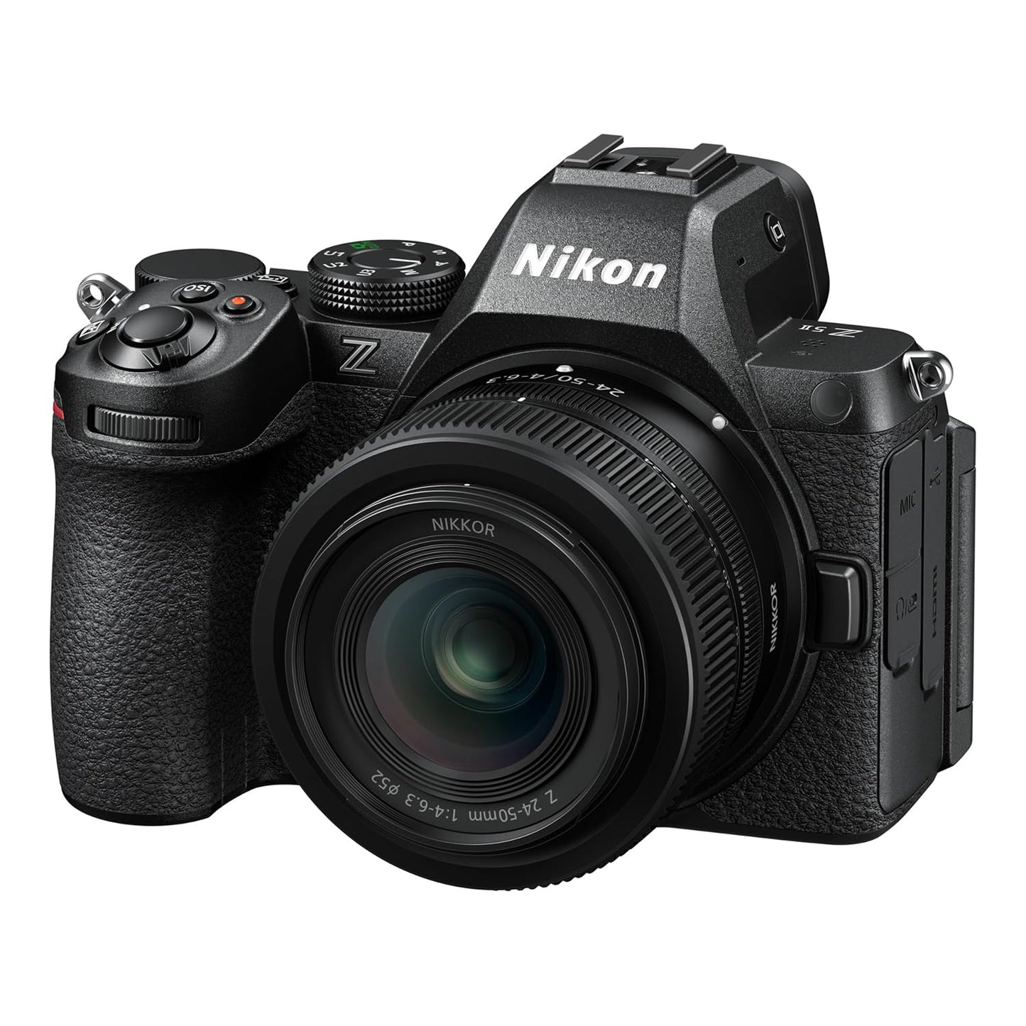 Nikon Z5II FX Full Frame Mirrorless Camera with NIKKOR Z 24-50mm Lens 2018 Bundle with Deco Gear Photography Kit| Pro-Level Photos & 4K Video | Advanced Hybrid AF, IBIS | USA Authorized Partner Model