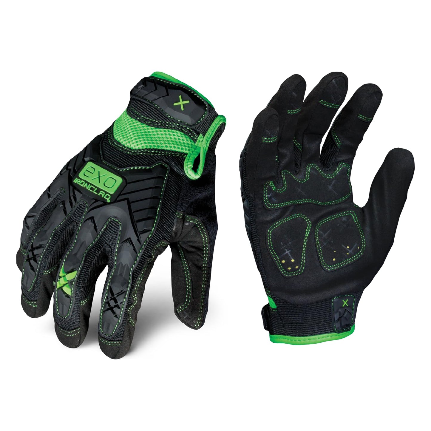 Ironclad mens IRONCLAD Work Gloves Impact Protection Gloves, Black, X-Large Pack of 1 US