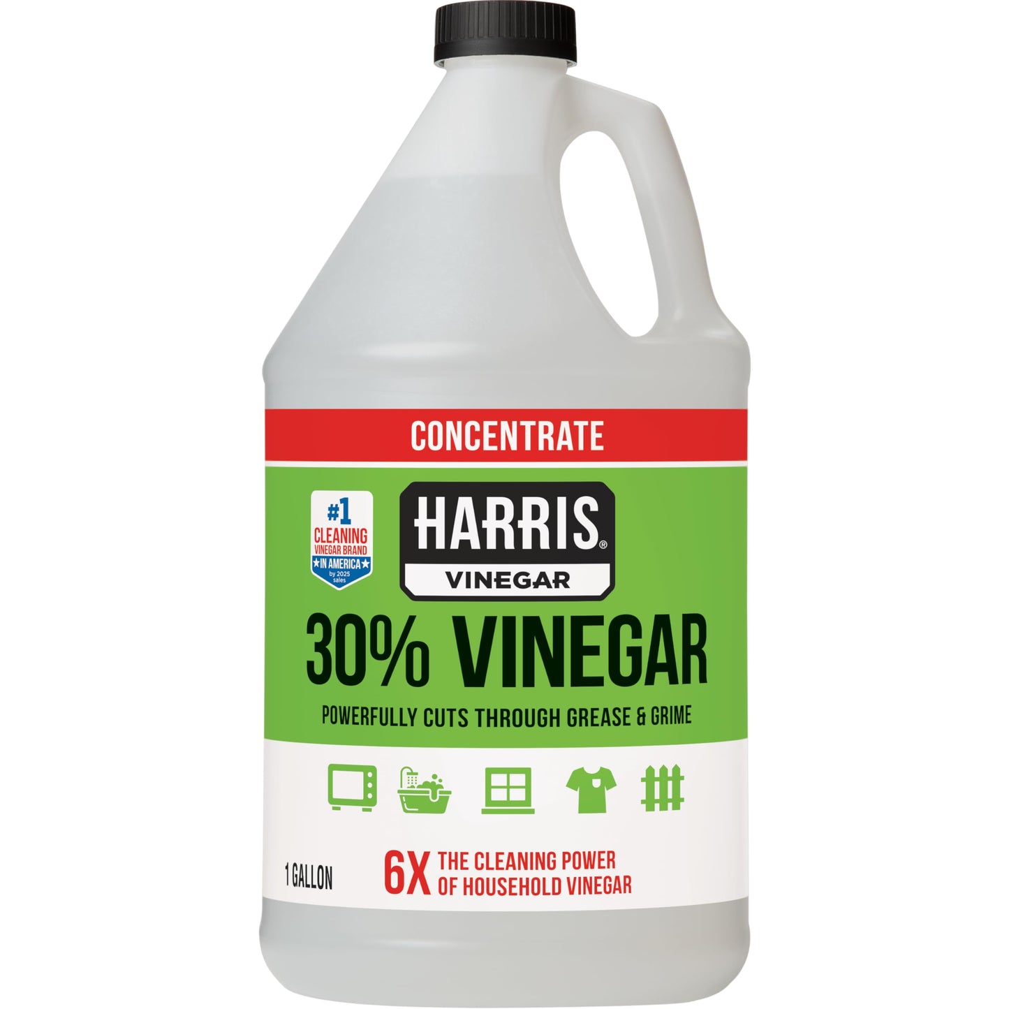 Harris 30% Vinegar Concentrated Extra Strength â All Purpose Cleaner for Home, Garden & Patio