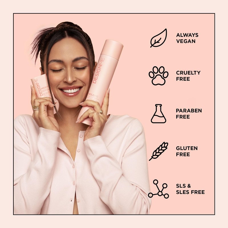 Design.Me HOLD.ME Styling Stick | Vegan Hair Wax Stick for Women | Controls Frizz, Tame Flyaways & Smooths Hair | With Long-Lasting Hold