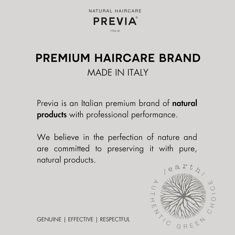 PREVIA Taming Conditioner - Deep Smoothing Hair Treatment for Dry Hair | Vegan, 250ml