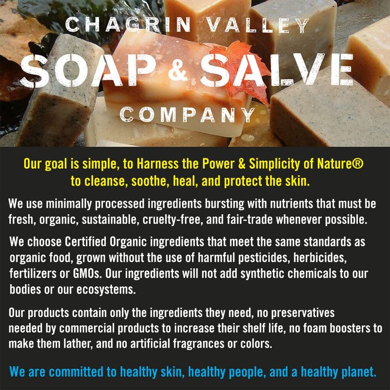 Chagrin Valley Soap & Salve Baby Shampoo Baby Soap Bar from Oat, Honey & Goat Milk - Unscented & Moisturizing - For Babies Sensitive Dry Skin & Eczema - 3.5 oz Shampoo Bar & Organic Body Wash