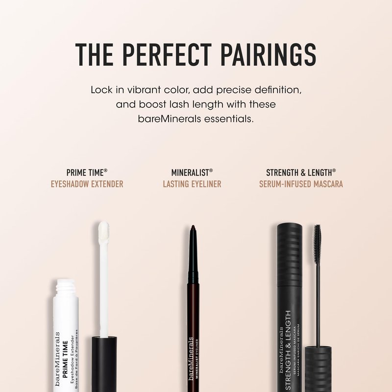 bareMinerals Single Loose Mineral Eyeshadow, Pebble, Vegan, Cruelty-Free & Dermatologist-Tested