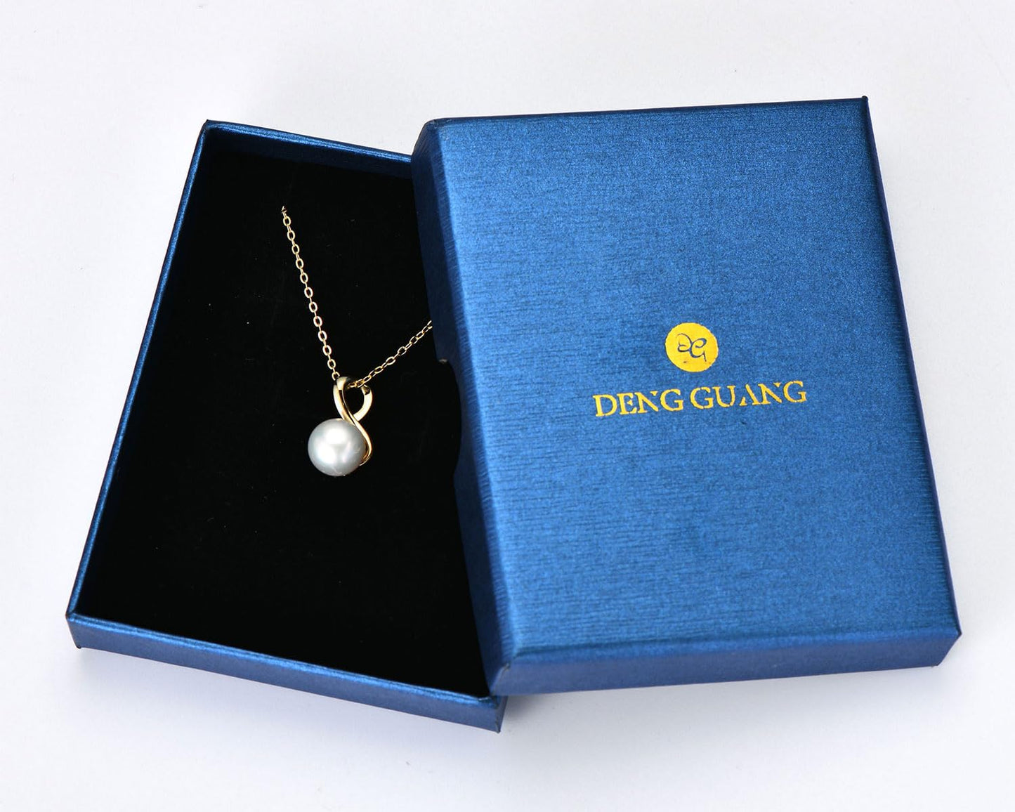 14K Gold Plated Infinity Pearl Necklaces for Women, Freshwater Cultured White Pearl Pendant Necklace Wedding Jewelry Gifts for Bride Bridesmaid