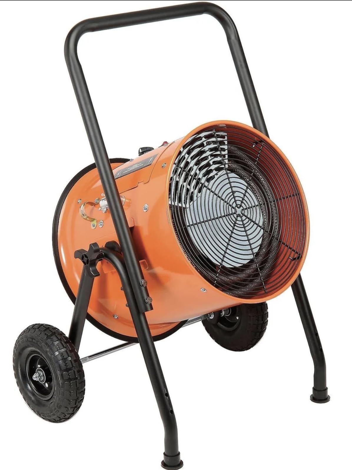 30kW Portable Electric Salamander Heater, 3 Phase – Industrial Heater for Construction, Warehouses, Garages (480V, 3 Phase)