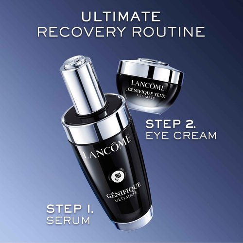 Lancôme Génifique Eye Cream - For Dark Circles & Fine Lines - With Bifidus Prebiotic, Hyaluronic Acid & Vitamin Cg - 0.67 Fl Oz
