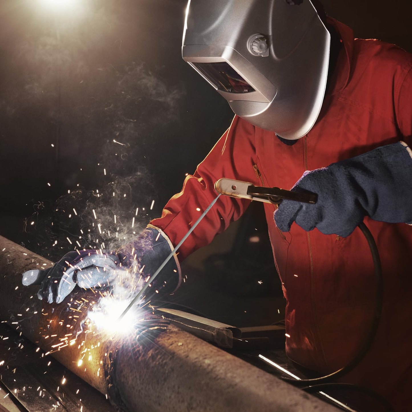 ARCCAPTAIN E7018 Welding Rod 1/8'' 5LB Low Hydrogen Carbon Steel Welding Sticks Electrodes, Welding Rods ARC Welding Equipment