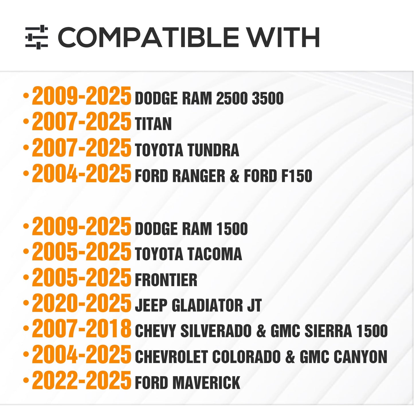 YZONA Adjustable Truck Bed Racks Compatible with Tacoma/Silverado/Sierra/Ram/Tundra/Titan/Frontier/Colorado/Canyon/Ford F-Series/JT/Ranger/Maverick, Universal Cargo Cross Bar