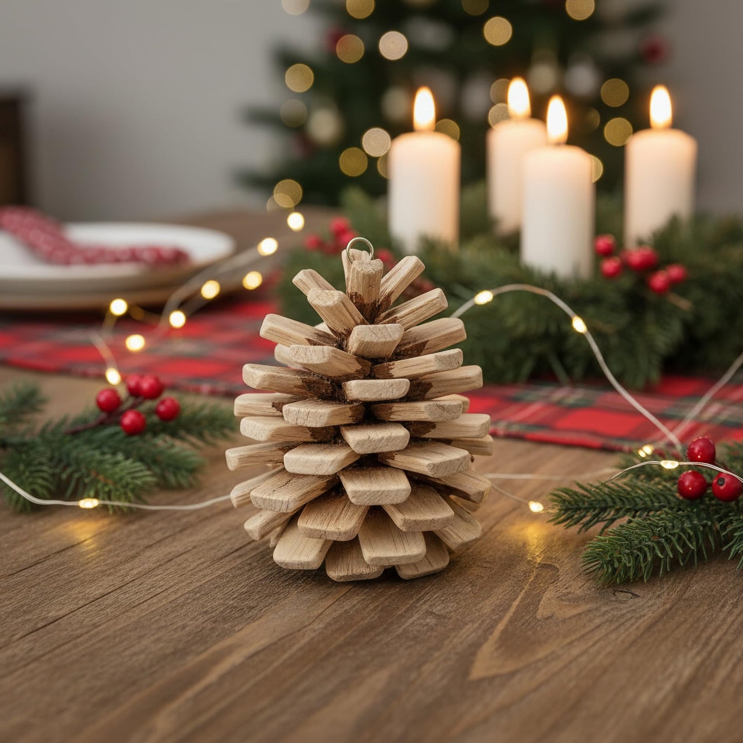 Driftwood Pieces for Crafts – 250g Bag of Natural Drift Wood for Christmas Ornaments, Holiday Photo Props, DIY Wedding Vase and Home Table Filler Decor, Beach Surf Art for Creating Frames, Wreath