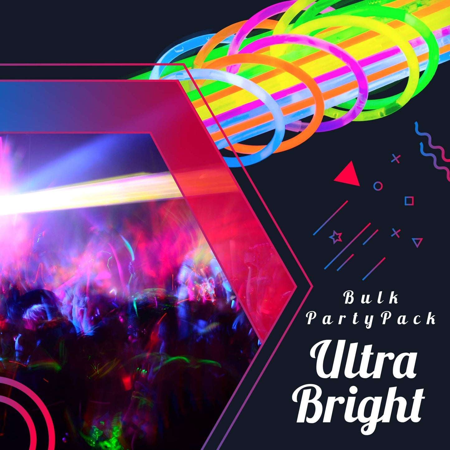 248 PCS Glow Sticks Halloween Party Pack - 100 Pcs 8 Inch Glow sticks, 6 Pcs Glow Sticks Wands – Create Glow In The Dark Necklaces, Bracelets. Neon Light Sticks Decoration For Parties Favors Glow