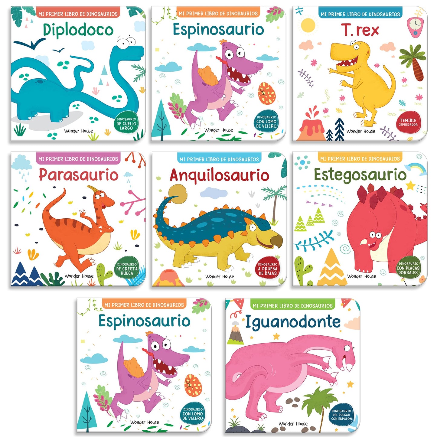 My First Dino Board Book Boxed Set- Spanish (Spanish Edition)