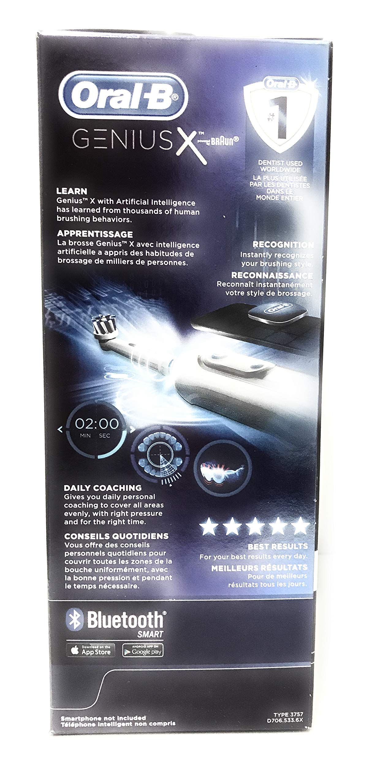 Oral-B Corded ElectricGenius X Toothbrush Patient Starter Kit