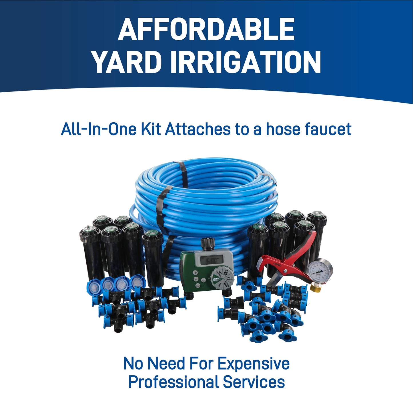Orbit 50021 2-Zone All-in-One Automatic Watering System