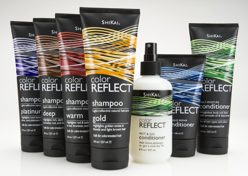 Shikai Color Reflect Platinum Shampoo, 8-Ounce Tubes (Pack of 3)