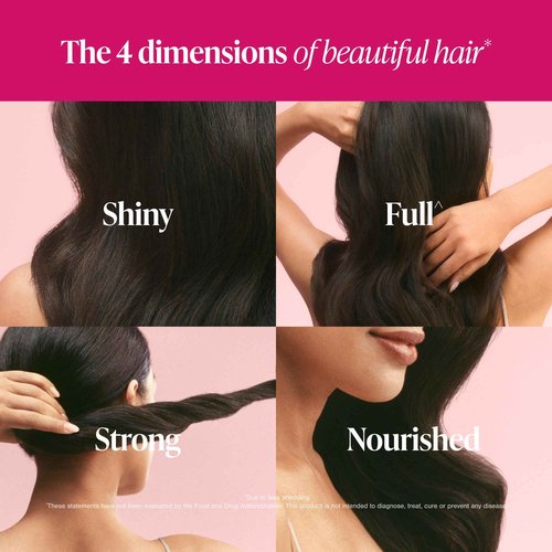 Viviscal 4D Hair Growth Cycle Supplements for Women for Full, Strong, and Healthy Hair; Made with Keratin, Vitamin A, Biotin, Zinc, 30 Day Supply, 60 Count