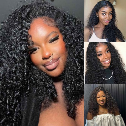 Burmese Curly Bundles Human Hair 16 18 20 Inches 3Pcs Curly Human Hair Bundles Water Wave with Spiral End Unprocessed Burmese Raw Hair Extension 3c4a Quick Weave Hair for Women Natural Color