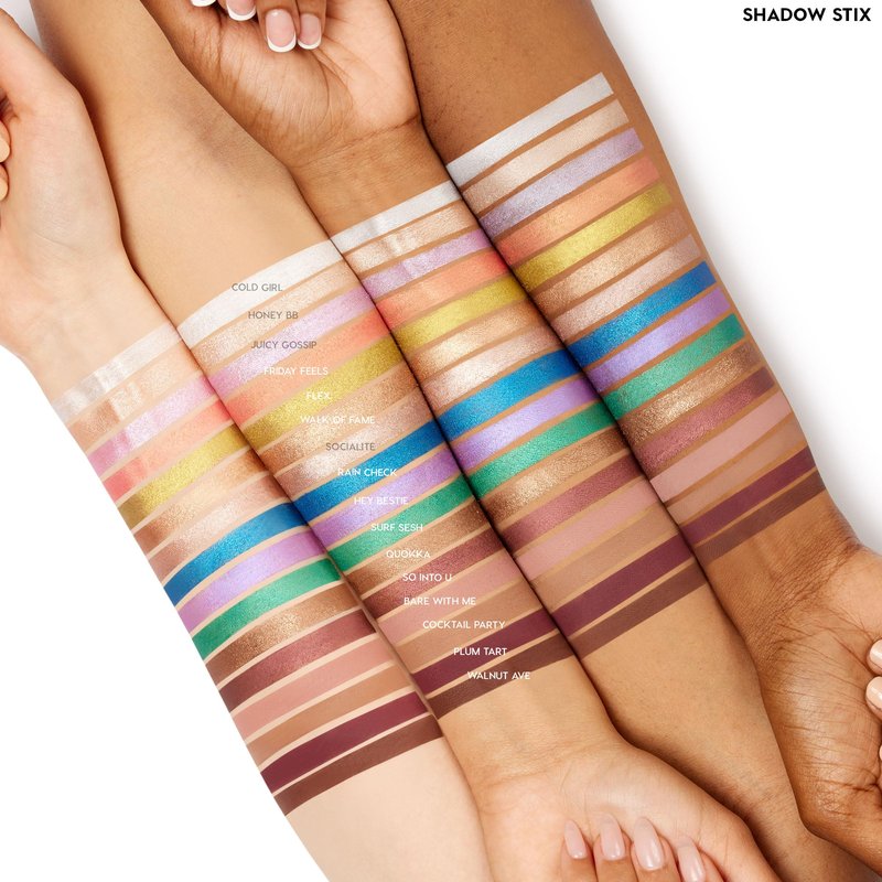 ColourPop Nude Attitude Shadow Stix Makeup Kit - Matte + Shimmer Eyeshadow Make Up Set - Vegan & Cruelty-Free Cream Eyeshadow Sticks with High-Pigment & Metallic Finishes (3 Count)