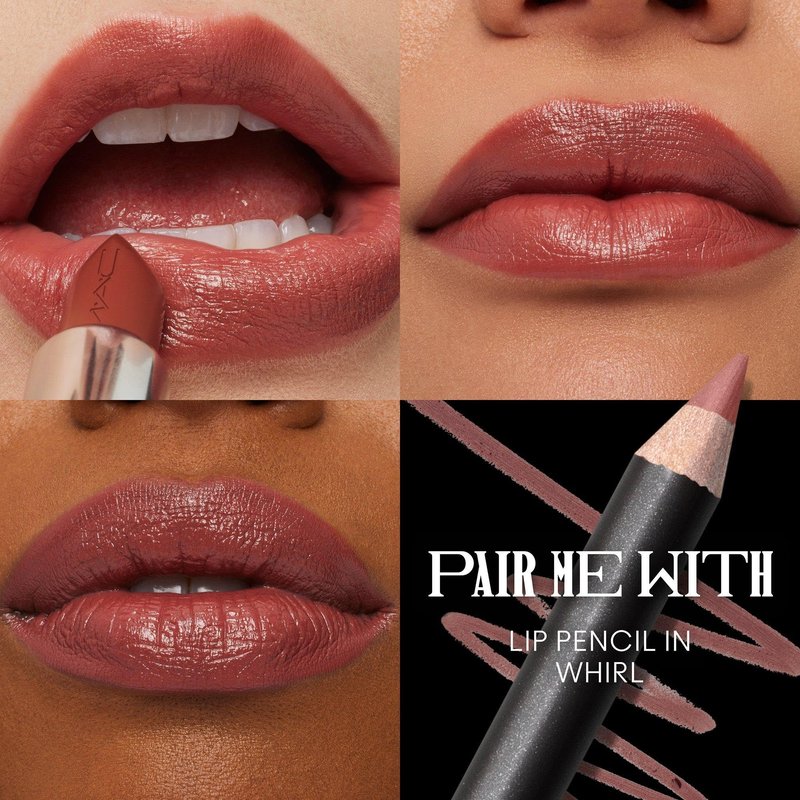 MAC M·A·Cximal Sleek Satin Lipstick Mini, Creme In Your Coffee, 0.06 Ounces