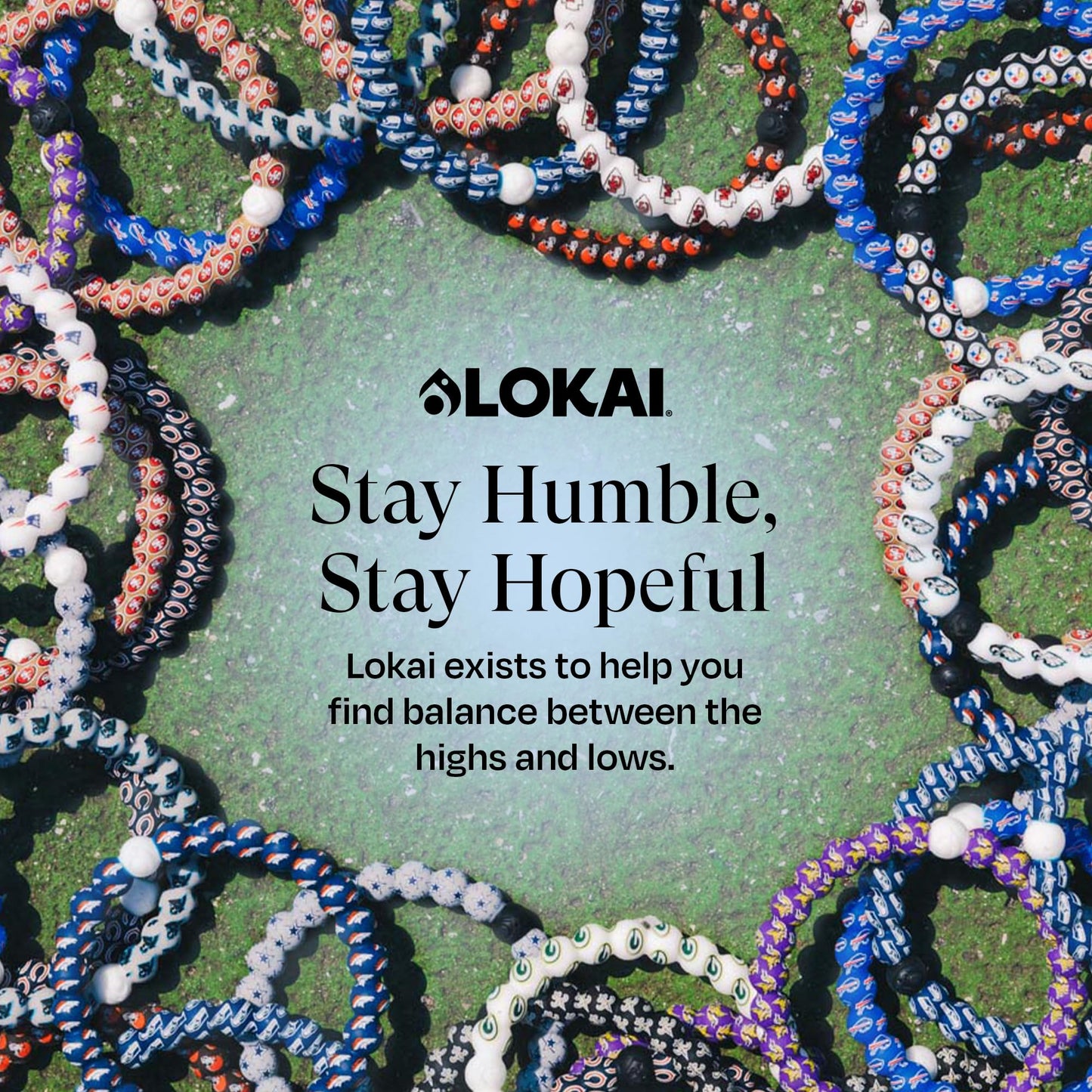 Lokai Collegiate Silicone Beaded Bracelet for Women & Men (University of Texas, Medium) - Stylish & Colorful Bead Bracelet Fashion Jewelry - Bangle Slide-On Style Over Wrist for Comfortable Fit