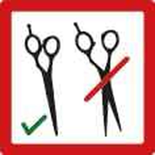 Jaguar Shears Pre Style Relax Slice 5.5 Inch Offset Design Professional Ergonomic Steel Hair Cutting & Trimming Scissors for Salon Stylists, Beauticians, Hair Dressers and Barbers