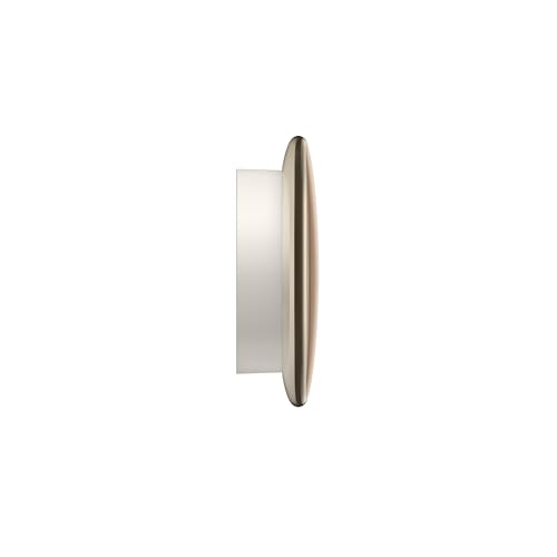 Google Nest Learning Thermostat (4th Gen, 2024) with Nest Temperature Sensor - Energy Saving Smart Thermostat - Compatible with Alexa, Apple HomeKit and Google Home App - Polished Gold