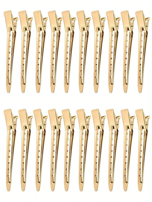 20pcs Metal Duck Alligator Hair Clips