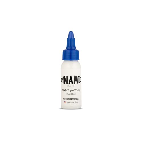 Dynamic Color Co Triple White Ink Bottle 1oz