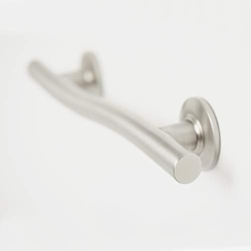 Seachrome 36 inch Bathroom Wave Grab Bar Satin Finish