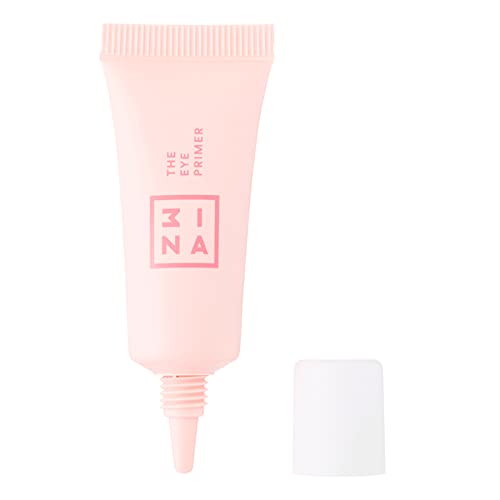 3ina 3INA Makeup - Vegan - Cruelty Free - The Eye Primer - Eye Shadow Foundation - Eye Shadow Foundation - Base for Long Lasting Makeup - Pink 9 ml