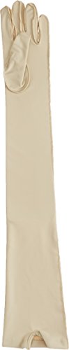 RolyanMedical-Grade Edema Compression Gloves, Shoulder Length Full Finger Gloves for Arthritis, Carpal Tunnel, Therapeutic and Rehabilitation Gloves for Pain Relief, Left, Small