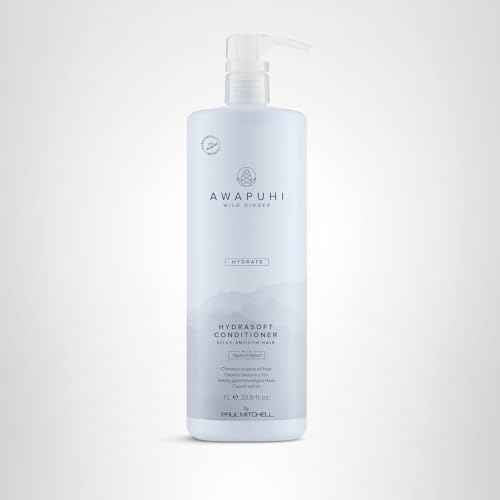 Awapuhi Wild Ginger by Paul Mitchell HydraSoft Conditioner, For Silky Smooth Hair, Ideal For All Hair Types, Especially Dry + Frizzy Hair, 33.8 oz.