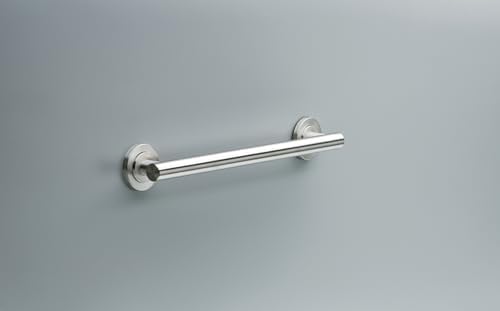 Franklin Brass Voisin (1-Pack) 18' ADA Grab Bar Bathtub Handle Safety Grip in Stainless Steel 1-1/4' diameter Wall Mount Shower Handicap VOI5918-SS