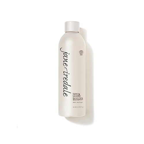jane iredale Calming Lavender Hydration Spray, Natural Moisture-Locking Facial Mist Soothes Redness & Sets Makeup for a Natural Finish, Vegan, Gluten-Free