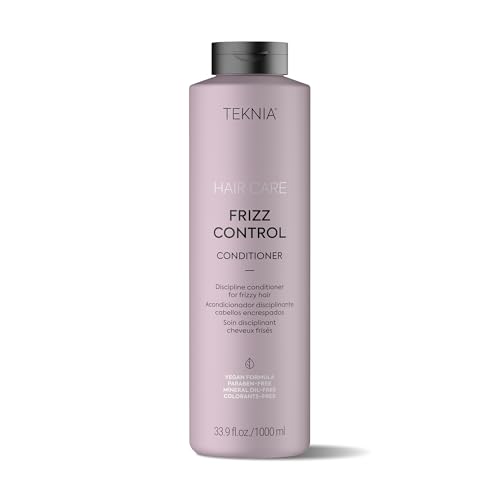 LAKM? Teknia Frizz Control Shampoo, Anti Frizz Shampoo for Frizzy or Curly Hair