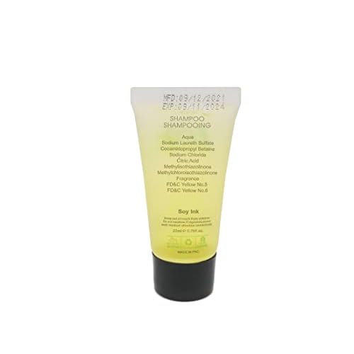 ECO amenities Hotel Shampoo Tubes - TSA-Approved Leak-Proof Travel Essentials - Green Tea Shampoo Bulk & Cruelty-Free - For Hotel Toiletries Bulk & Travel Kit - 0.75 Fl Oz, Pack of 288