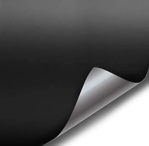 Black Matte Car Wrap Vinyl Roll with Air Release 3MIL-VViViD8 (23FT X 5FT)