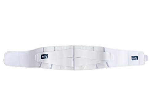 Motif Medical Pregnancy Support Band â Breathable, Adjustable Pregnancy Belly Support Band - Maternity Support Band Relieves Pressure on Abdomen, Lower Back, Hips & Pelvis (Large, White)