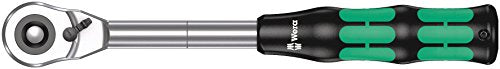 WERA 05004090001 8006 SC 1 Zyklop Hybrid Ratchet Set, 1/2" Drive, Metric, 13 Pieces