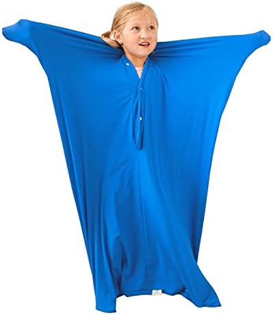 Harkla Body Sock - Sensory Socks for Kids - Stretchable Sack to Help Kids Relax and Focus - Easy to Wash Breathable Sensory Full Body Sock for Children - Small 40" x 27"