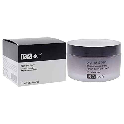 PCA SKIN Pigment Bar, Hyperpigmentation Soap for Dark Spots, Formulated with Azelaic Acid and Kojic Acid, 3.2 fl oz Jar
