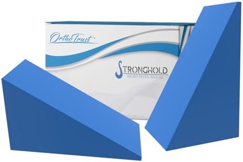 Stronghold Pelvic Sacral Blocks Set High-Density Foam Wedges - Royal Blue Set