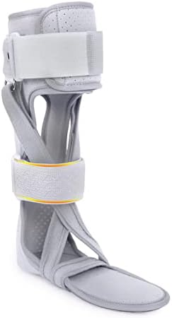 AFO Foot Drop Brace Ankle Foot Orthosis Medical Afo Walking with Shoes for Stroke Hemiplegia (Large-Left)