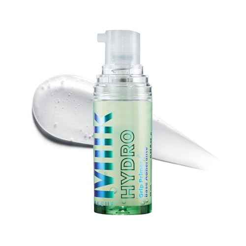 Milk Makeup Hydro Grip Primer with Hyaluronic Acid + Niacinamide ? Hydrating Face Primer Grips Makeup for Up to 12 Hours ? Silicone-Free, Lightweight Gel with Dewy Finish