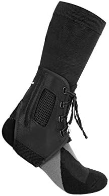 Mueller Sports Medicine AFT3 Ankle Brace, Ankle Pain Relief Support for Men and Women, Ideal for Sprains, Strains, Arthritis, Black