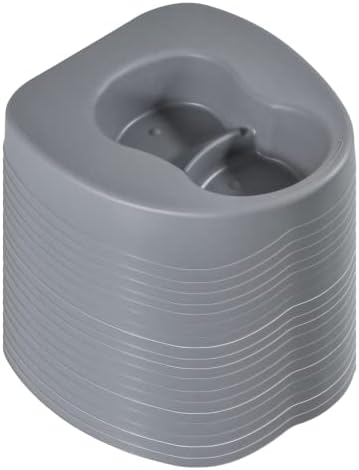 Heavy Duty Large Bariatric Bedpan – Wide Smooth Contoured Stackable Bed Pan – Portable and Easy to Clean - for Bed-Bound/Bedridden Patient for Women and Men (20)